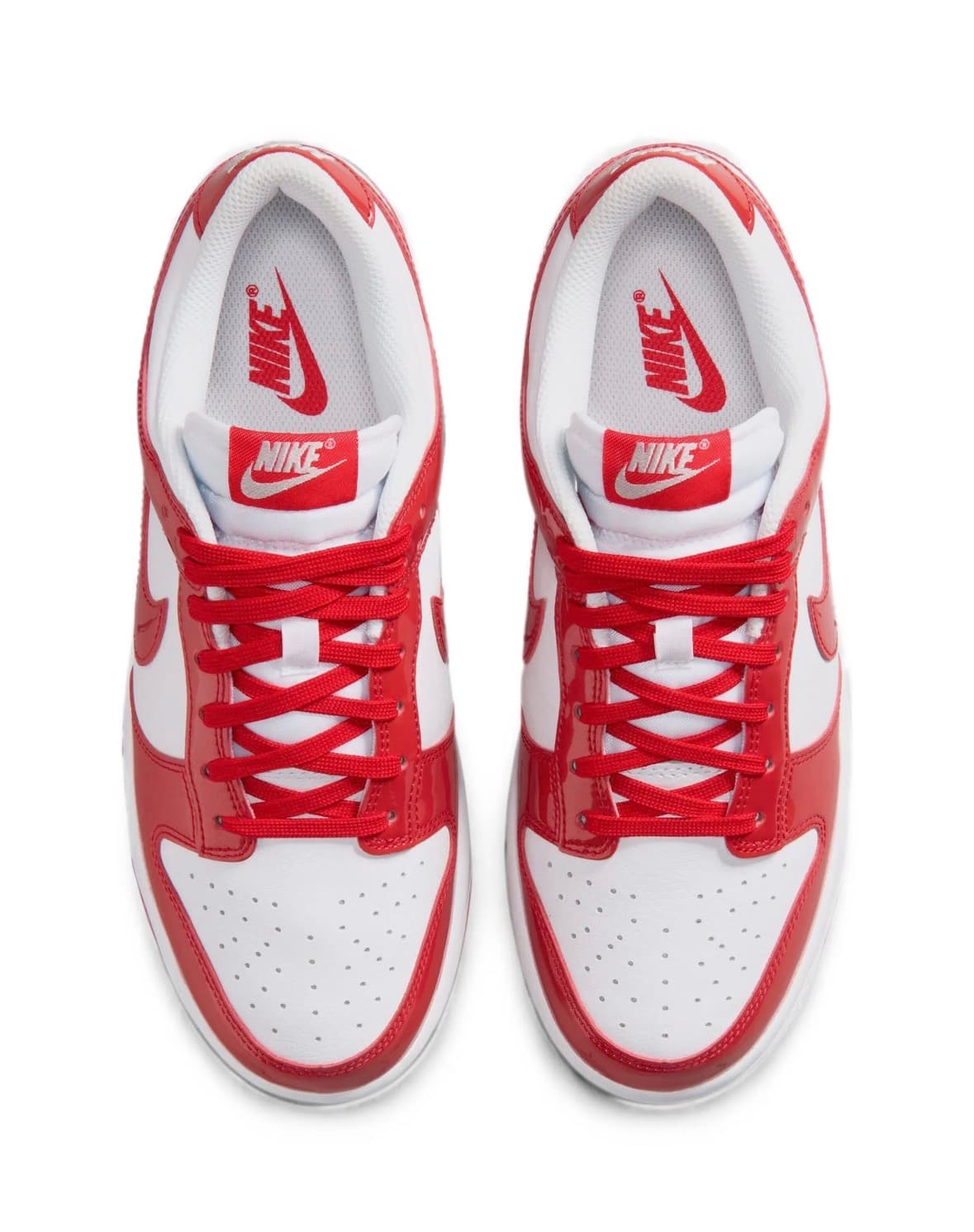 NIKE DUNK LOW- PATENT SNEAKERS