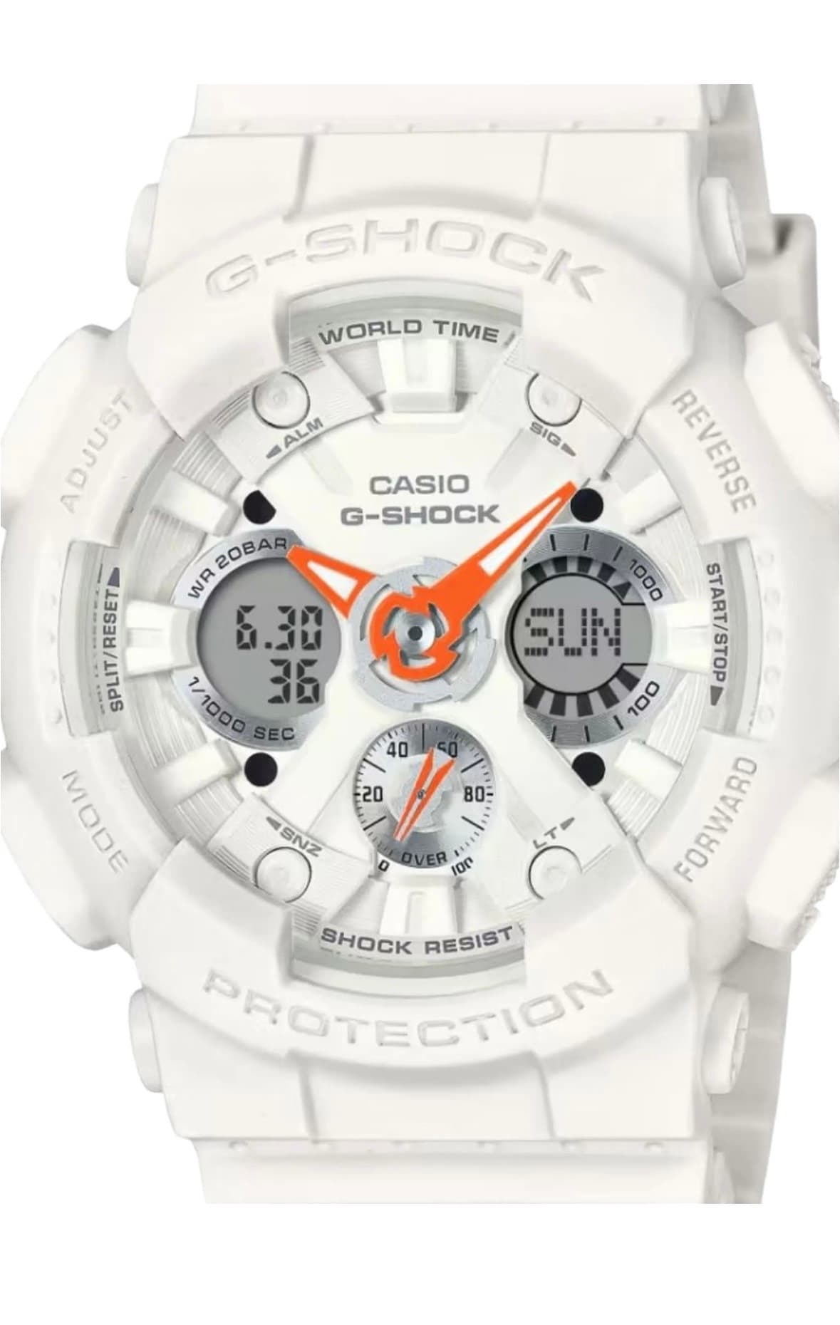 CASIO G- SHOCK WHITE