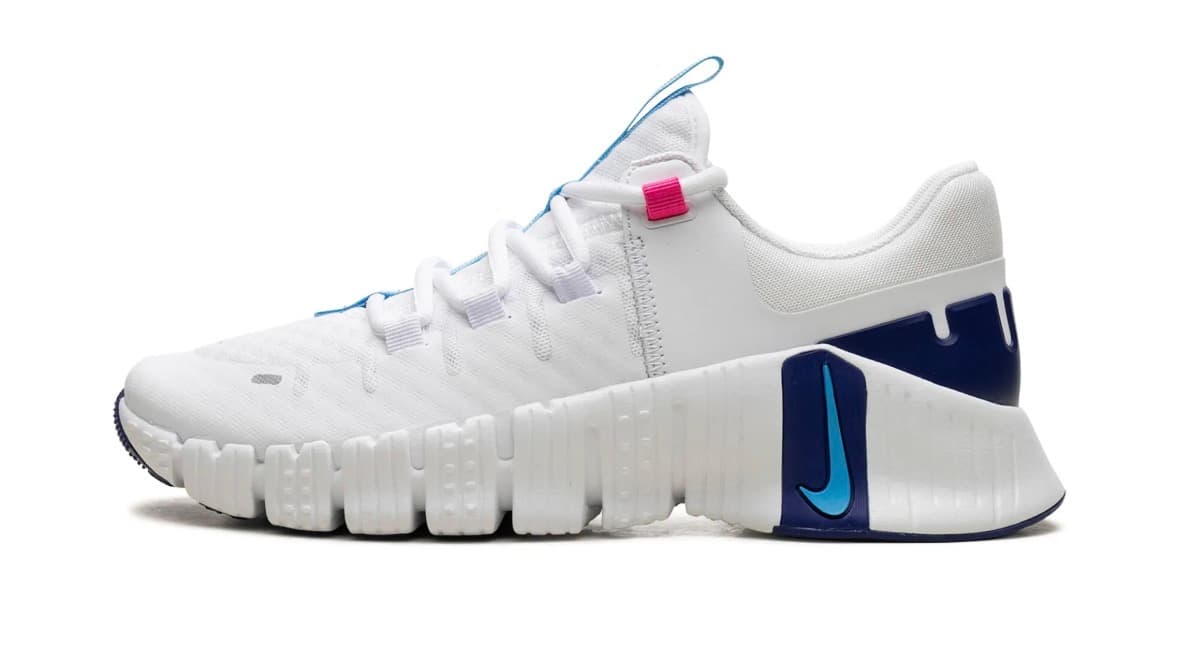 NIKE FREE METCON 5 "White/Aquarius Blue" SNEAKERS