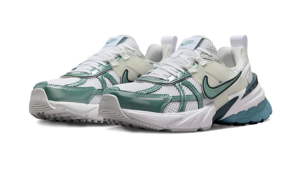 NIKE V2K RUN LAYERED SNEAKERS
