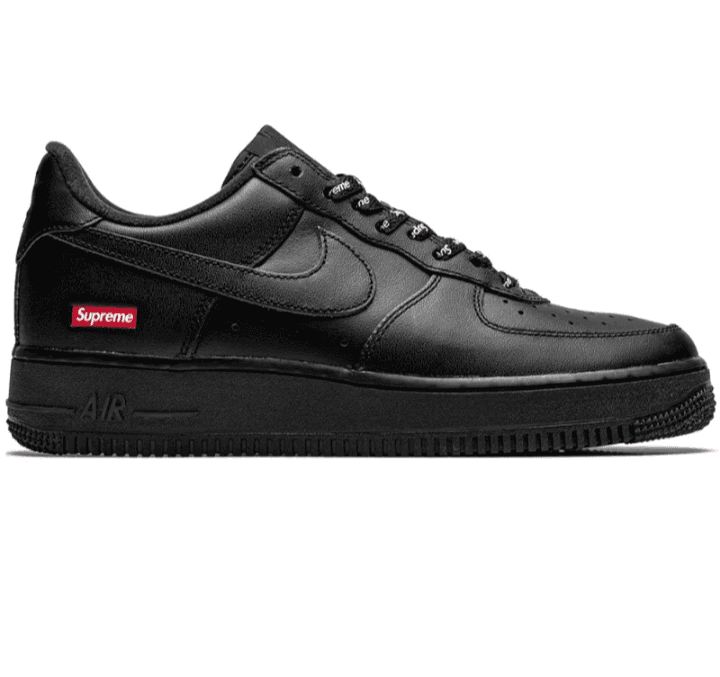 NIKE X Supreme Air Force 1 Low “ Mini Box Logo - Black”