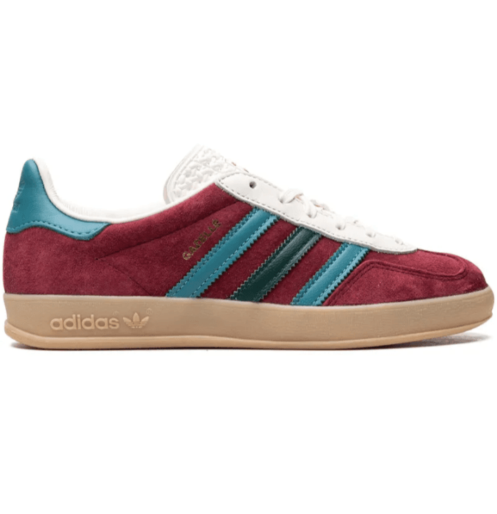 GAZELLE INDOOR "Collegiate Burgundy" SNEAKERS