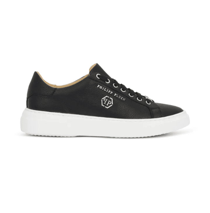 LEATHER LO TOP SNEAKERS HEXAGON