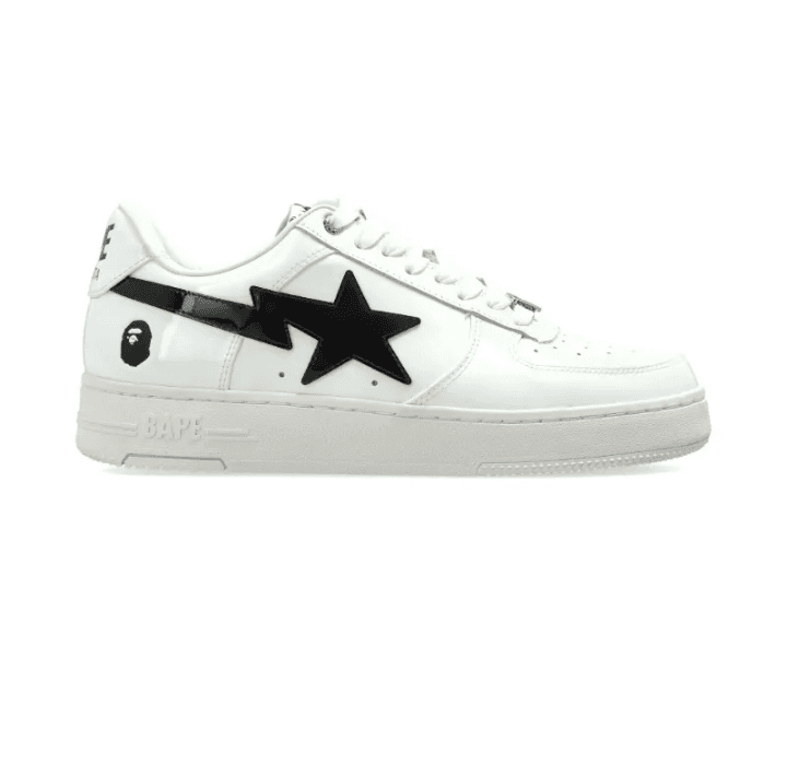 BAPE STA LEATHER SNEAKERS